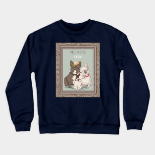 Bulldog Family Crewneck Sweatshirt